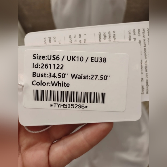 JJ's House Mermaid Wedding Dress With Illusion Sides And Plunging Neckline - Picture 11 of 11